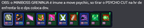 Moveset de Gallade: Dungeon Xerneas