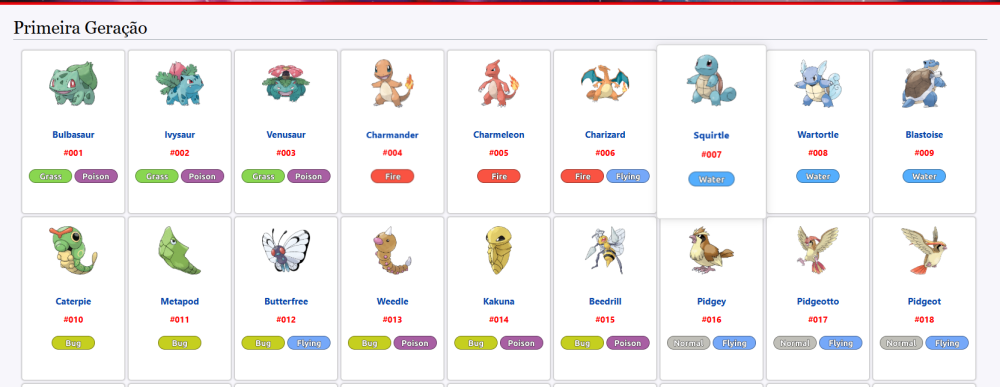 Aba Pokédex da Wiki do OTPokemon